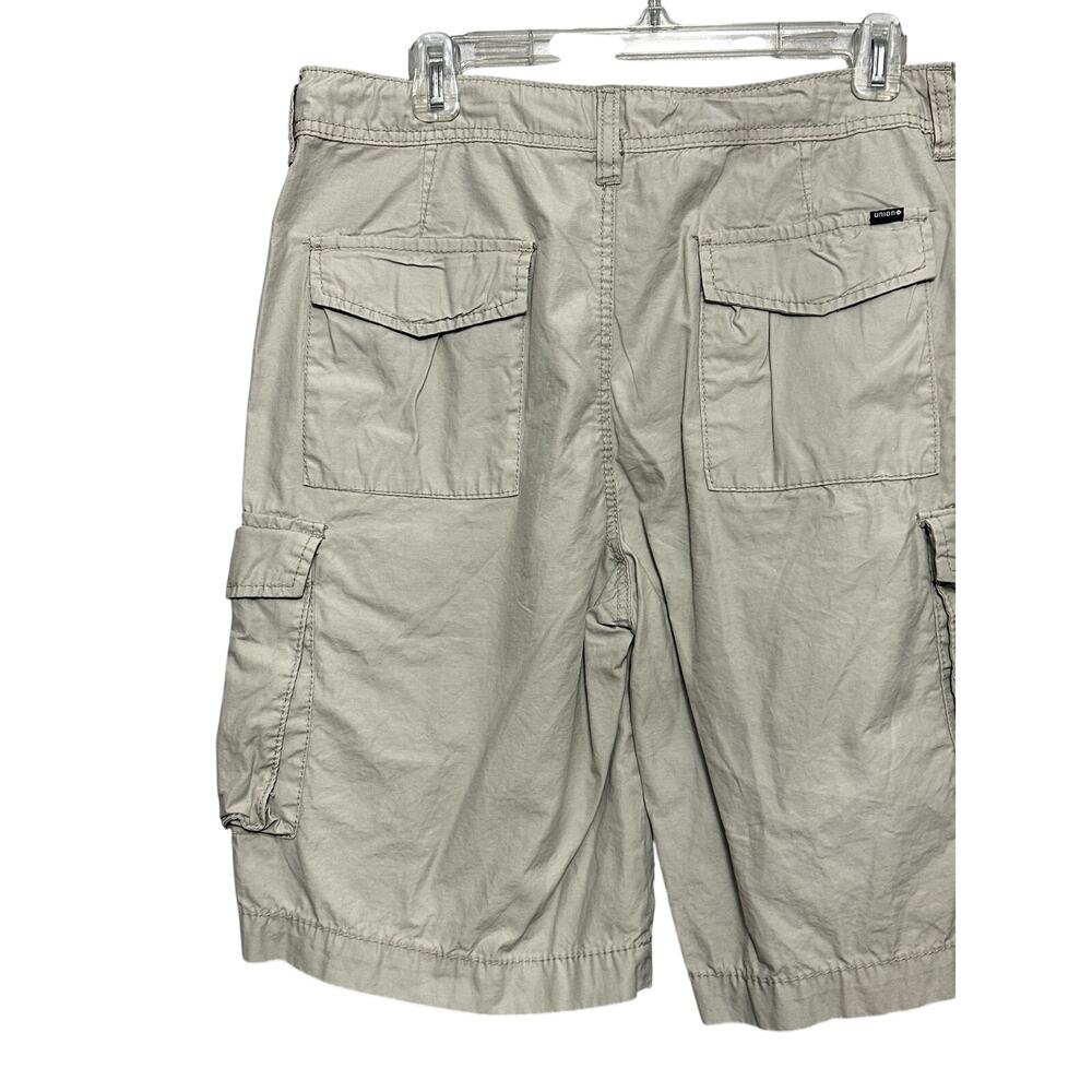 Union Cargo Shorts Multiple Pockets Drawstring Bu… - image 5